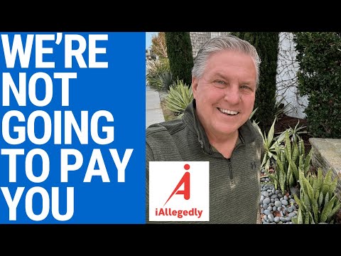 We’re Not Going to Pay You