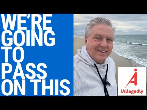 We are Going to Pass On This