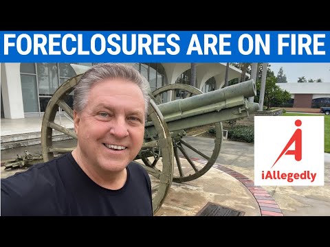 Foreclosures Are On Fire
