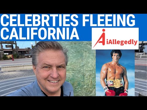 Celebrities are Fleeing California