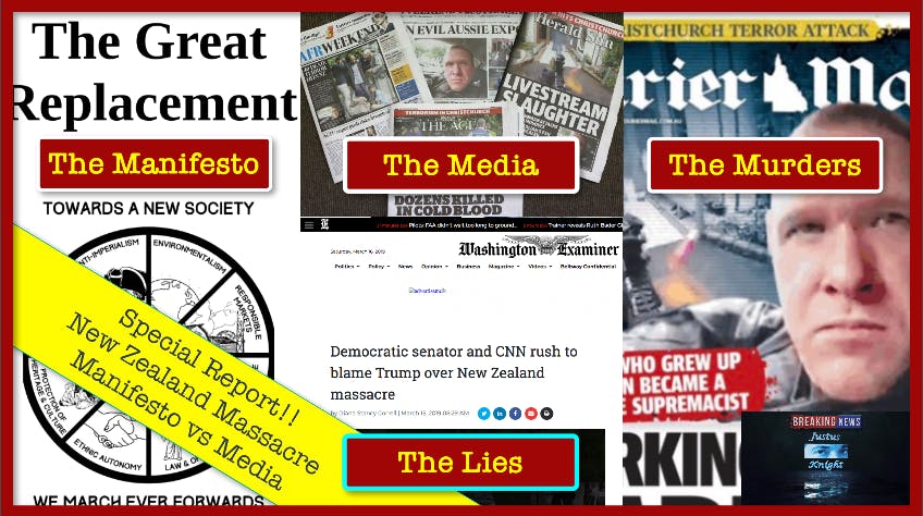 New Zealand Massacre - Media VS Manifesto-  What They Don’t Want You To Know!