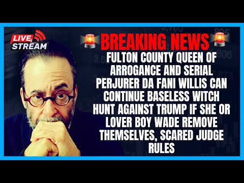BREAKING NEWS: DA Fani Willis Can Continue Trump Witch Hunt If She or Lover Boy Wade Are Removed