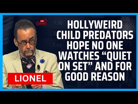 Hollyweird Child Predators Hope No One Watches “Quiet on Set” and for Good Reason