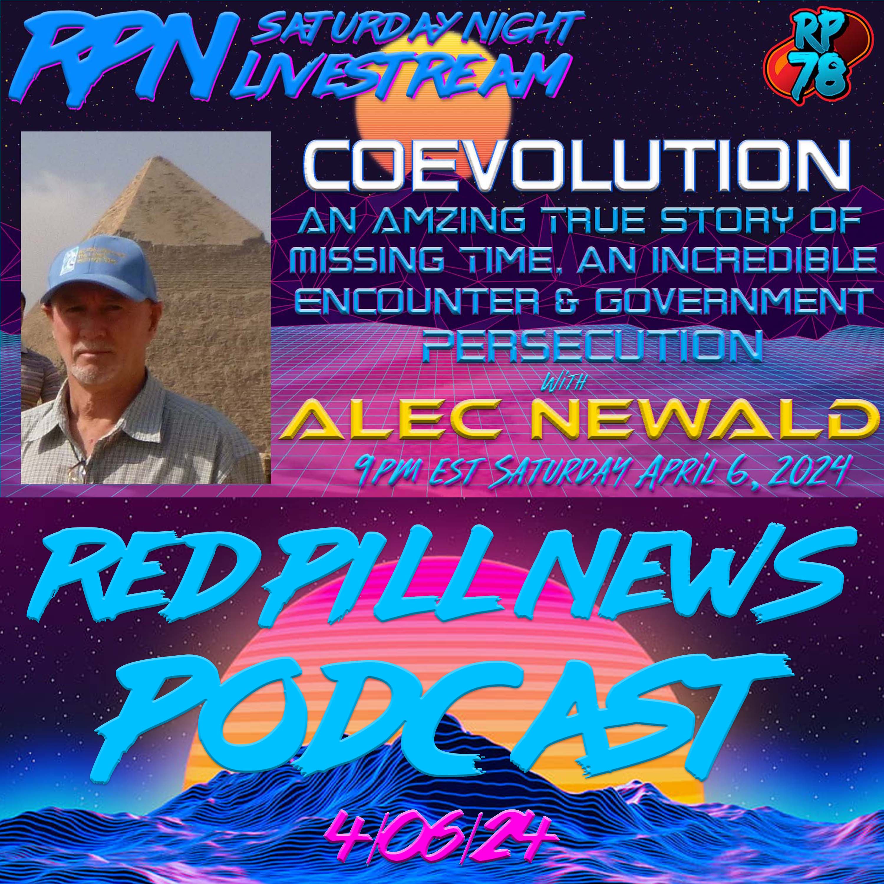 Coevolution - How 10 Days of Missing Time Changed the Life of Alec Newald on Sat. Night Livestream