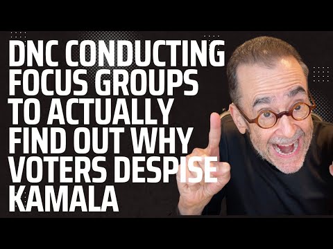 DNC Conducting Focus Groups to Actually Find Out Why Voters Despise Kamala