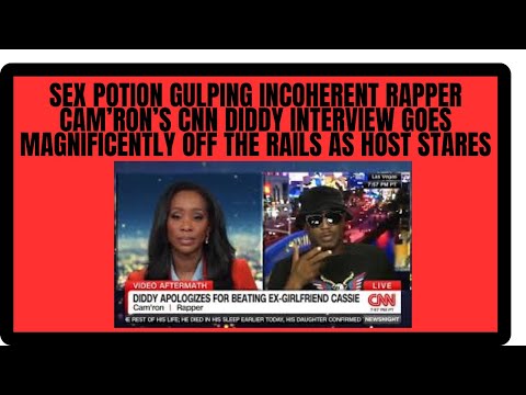 Sex Potion Gulping Incoherent Rapper Cam’Ron’s CNN Diddy Interview Goes Off the Rails