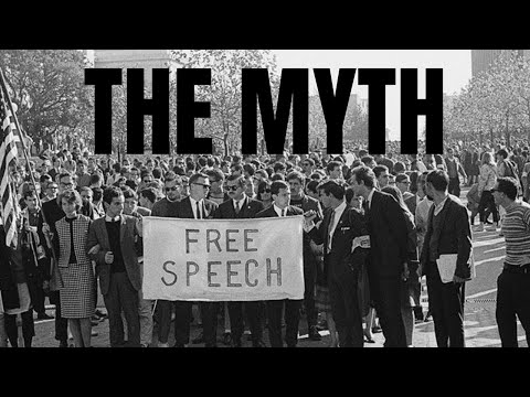 🛑 The Myth Fantasy Delusion and Illusion of Free Speech