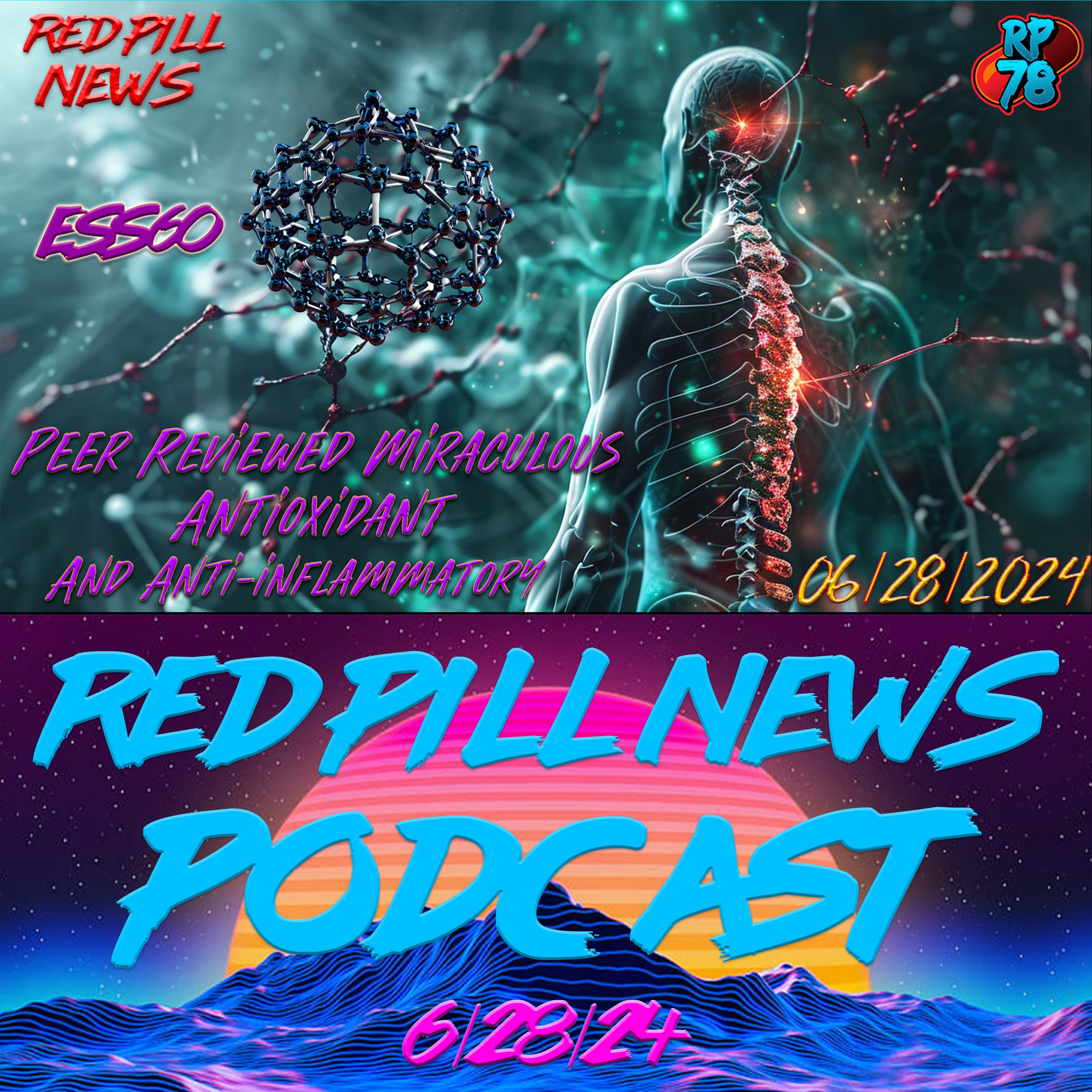 Miraculous Peer Reviewed Super Antioxidant & Anti-inflammatory on Red Pill News with Chris Burres & Patty Greer