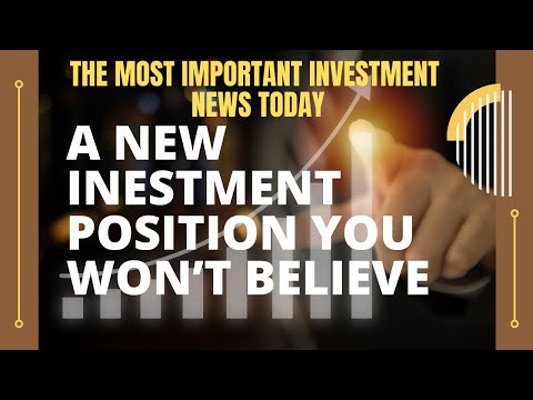 A Mindblowing Brand New Investment Position You Simply Won't Believe