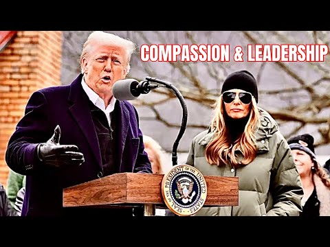 President Trump and FLOTUS Melania Exhibited Compassion and Leadership