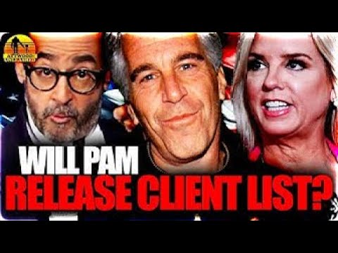 The Deep State Ghouls Freak: AG Pam Bondi to Release the Epstein Files
