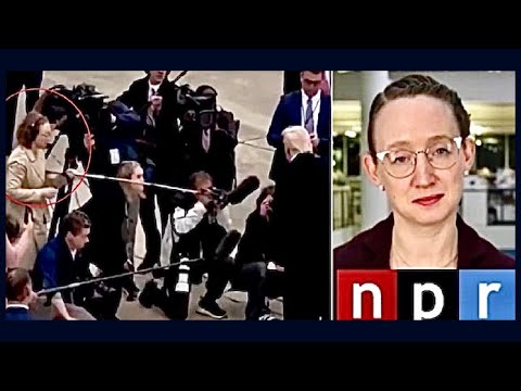 Did A Far-Left Reporter Strike President Trump With A Mic Boom or Was This A Harmless OOPS!