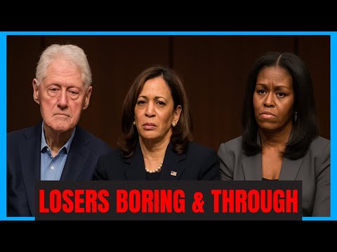 Bill Clinton Looks and Sounds Dead—Kamala and Michelle Are Boring Irrelevant and Finished