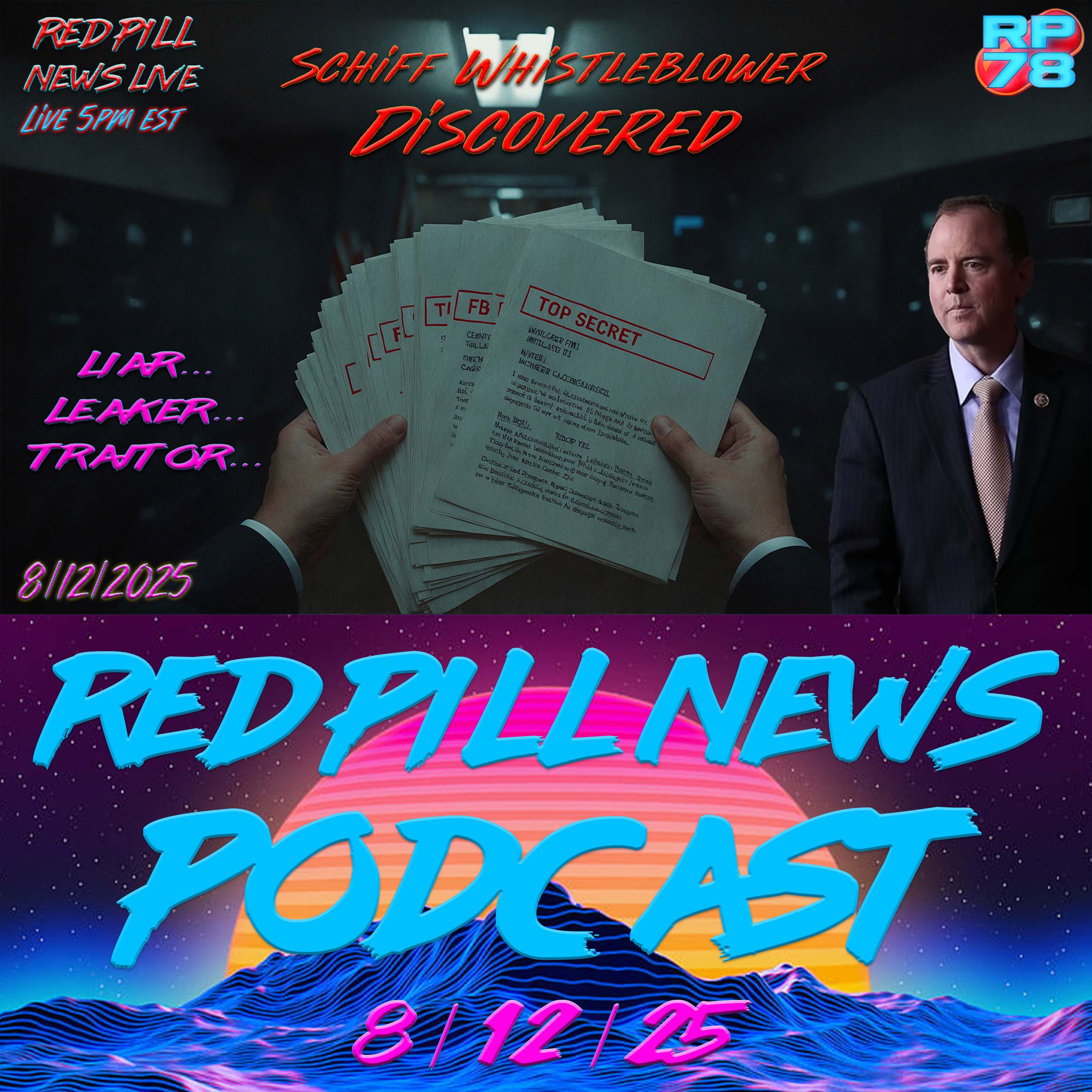 Schiff Leaks Confirmed By HSPCI Whistleblower FBI 302’s on Red Pill News Live