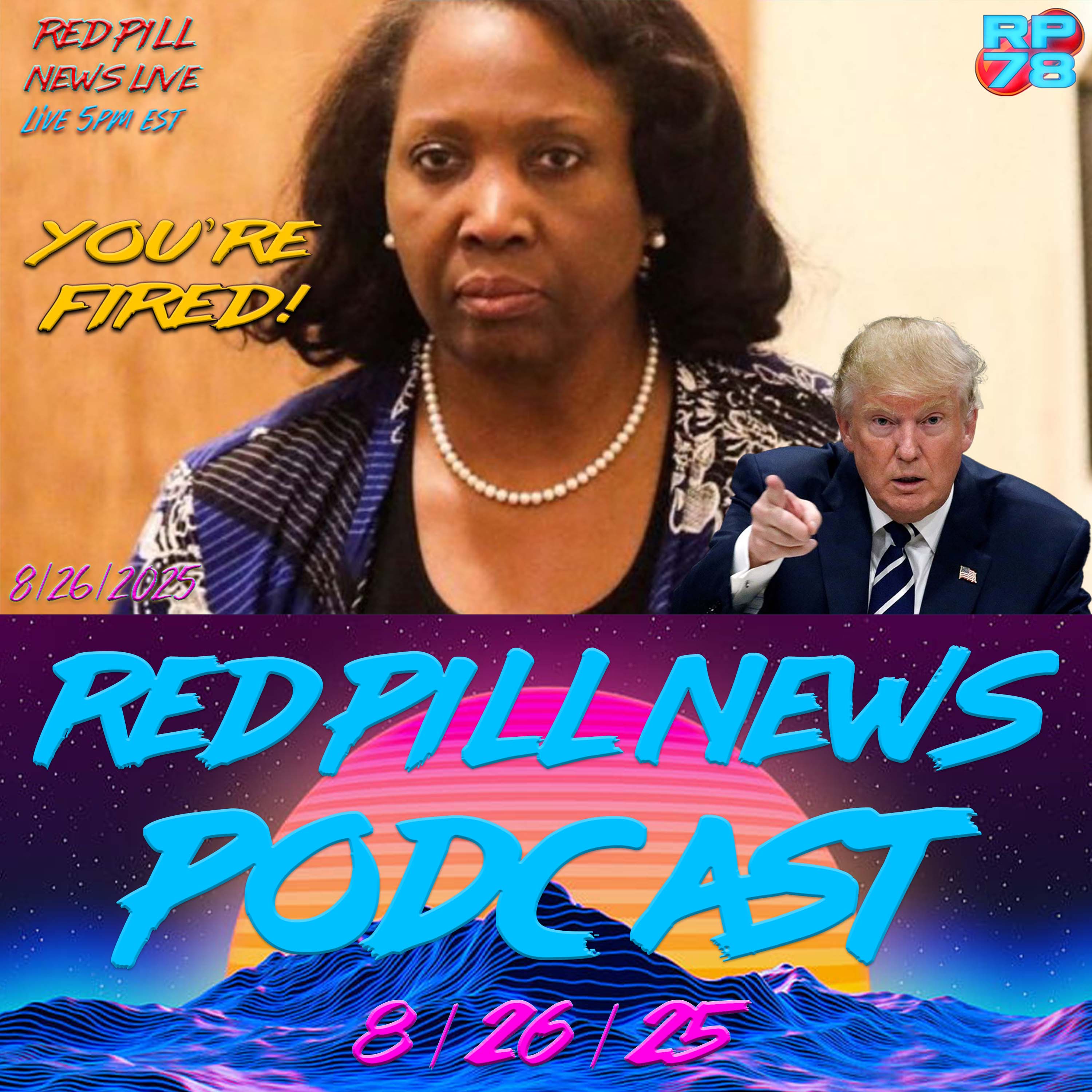 LISA COOK FIRED - Constitutional Crisis At The Fed on Red Pill News Live