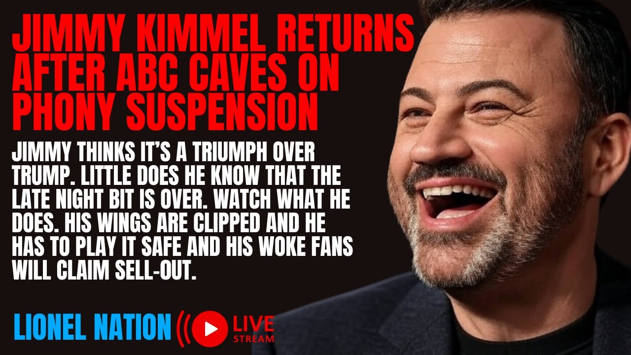 Jimmy Kimmel Returns … And Nobody Cares | The End of Late Night Comedy
