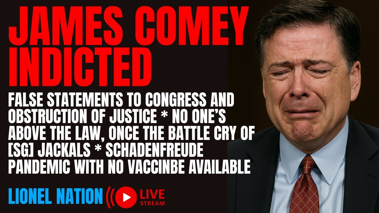 FBI Bombshell: James Comey Indicted | Trump Calls It “Justice in America”