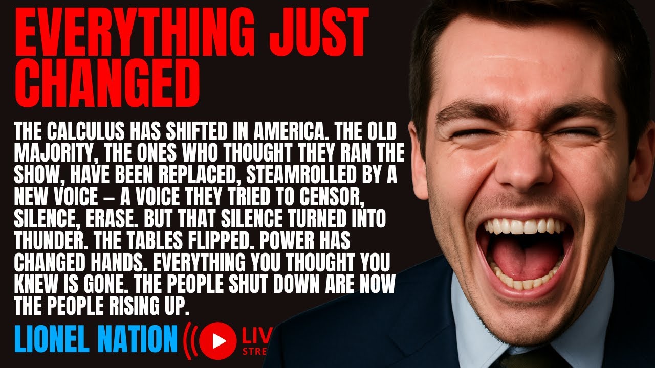 The Old Majority Has Fallen — The Silenced Now Rule