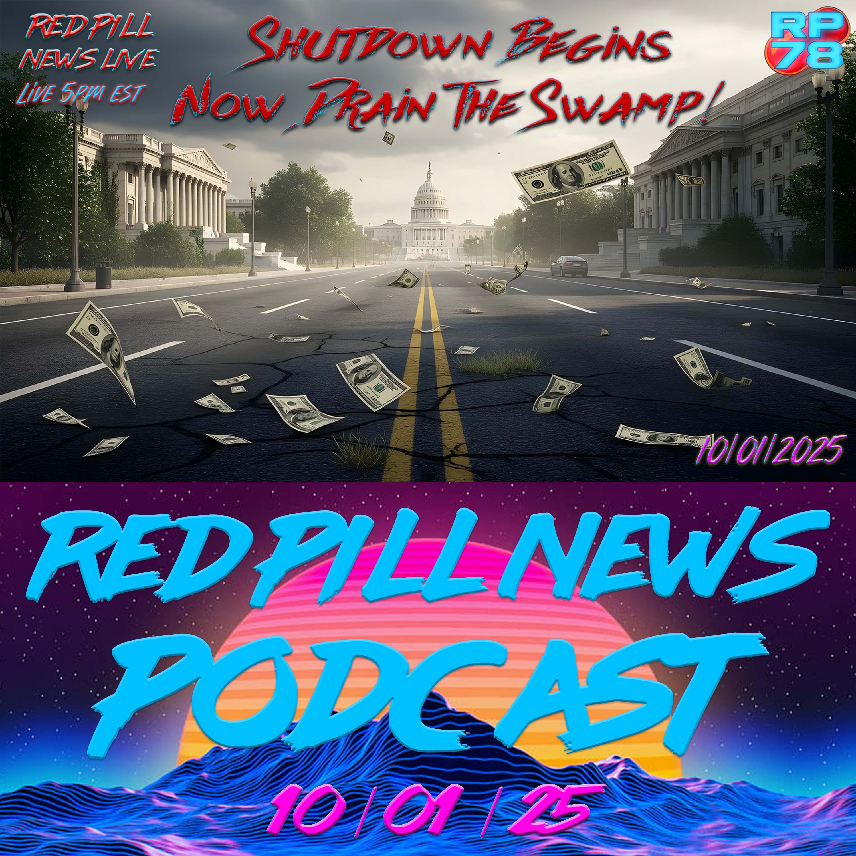Shutdown Begins - Time To Trim The Fat on Red Pill News Live