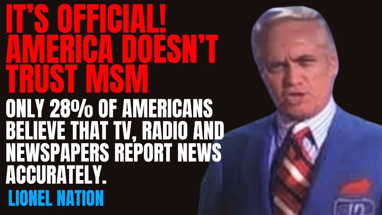 Media Meltdown: Gallup Poll Shows Americans Have ZERO Trust Left