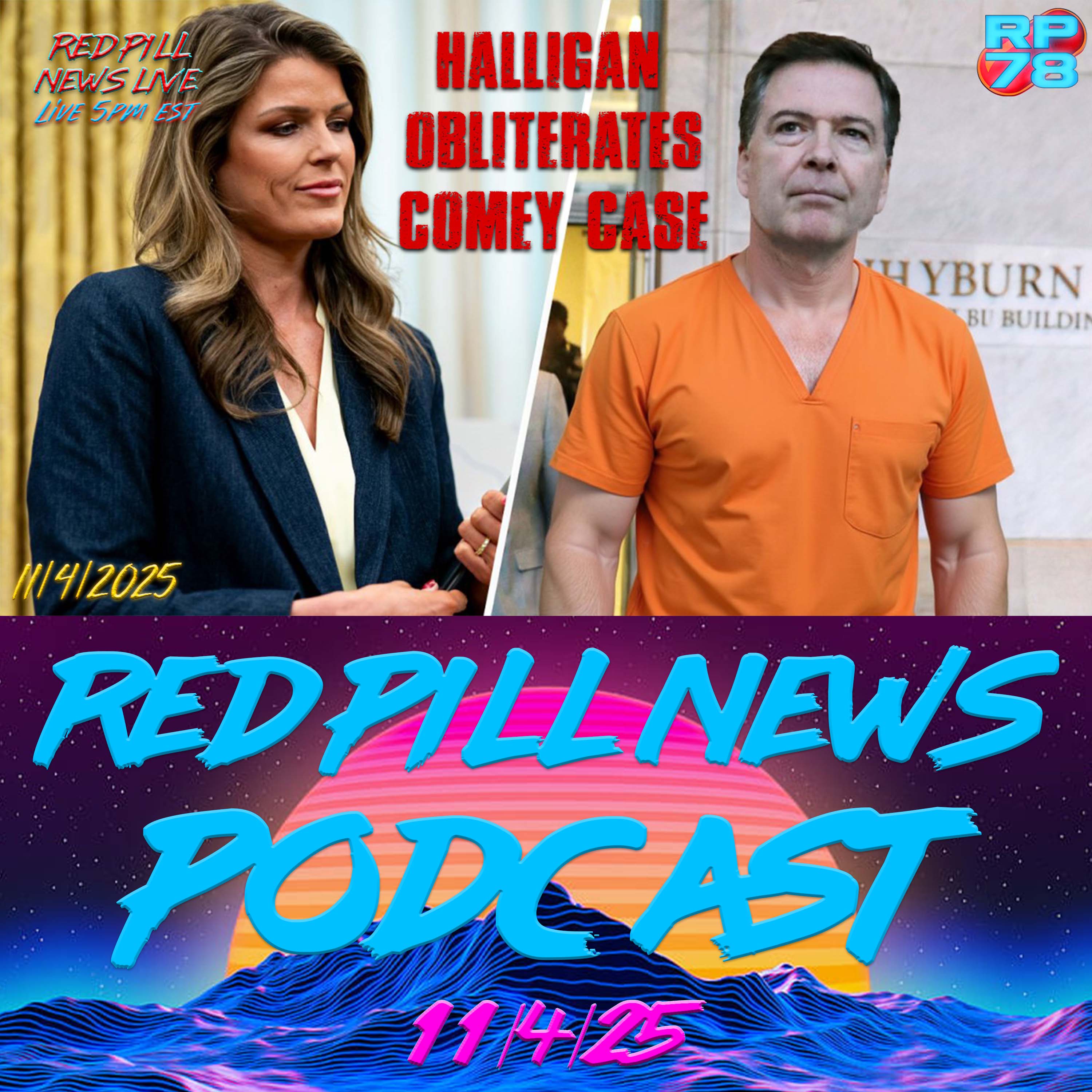 Halligan Responds with Fire, Drops The Sauce on Red Pill News Live