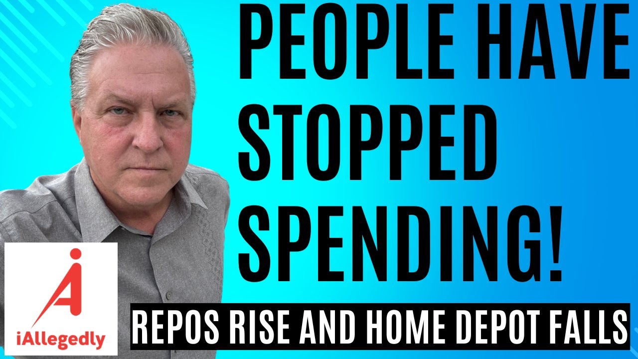 People Have Stopped Spending! - Repos Rise to Home Depot Sales Fall People Have Stopped Spending! - Repos Rise to Home Depot Sales Fall