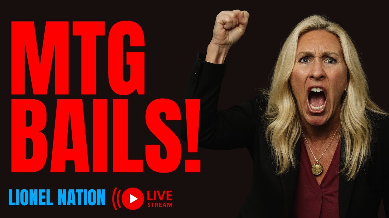 Marjorie TRAITOR Greene's Hitting the Bricks! Who Cares!