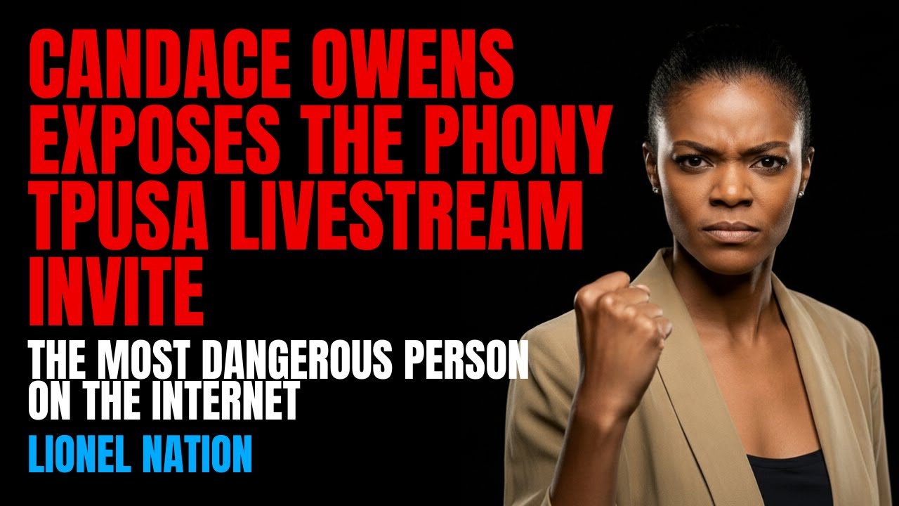 Candace Owens EXPOSES the Phony TPUSA Livestream Invite