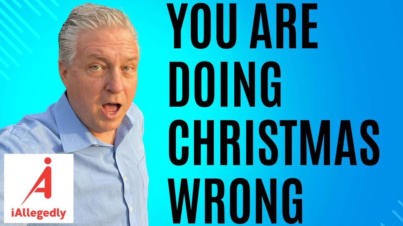 You are Doing Christmas Wrong - It’s Only Getting Worse