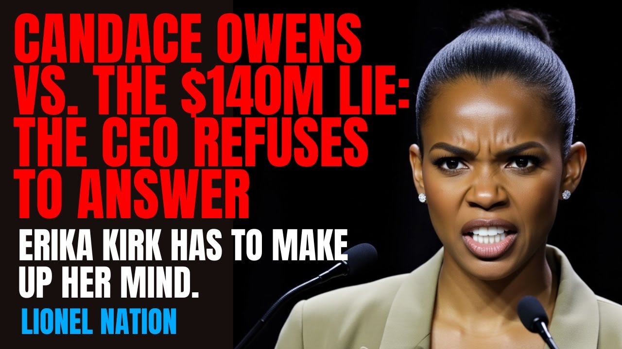 Candace Owens vs. The $140M Lie: The CEO Refuses to Answer