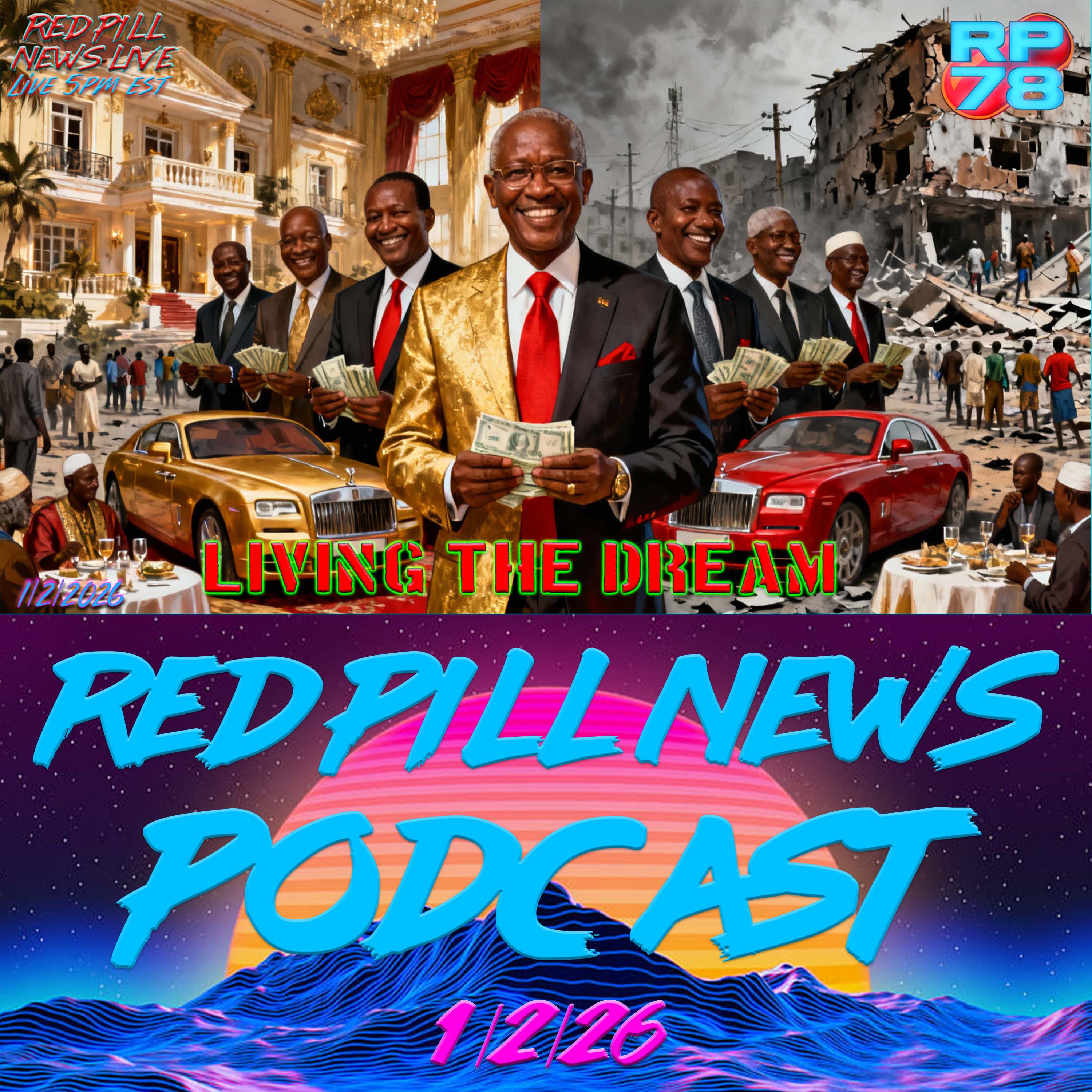 Welfare Scammers Fill Somali Government & UN Too on Red Pill News Live