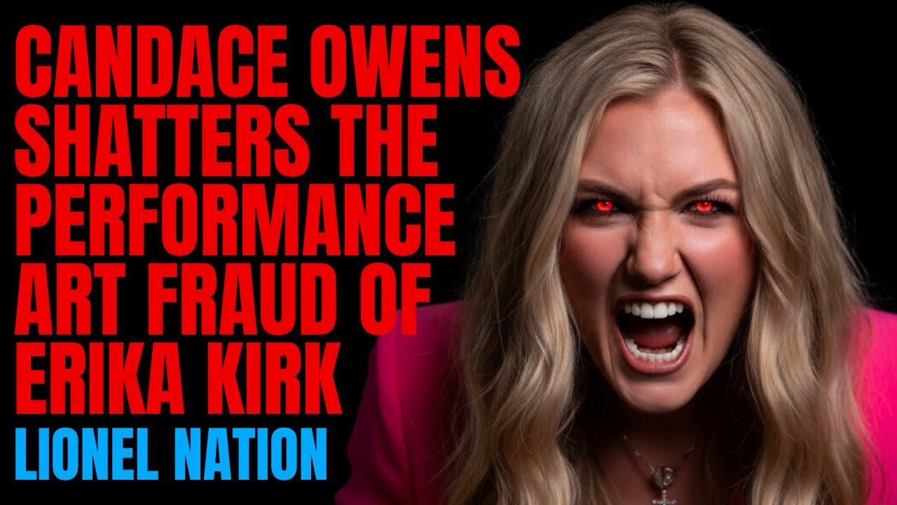 Candace Owens Shatters the Performance Art Fraud of Erika Kirk