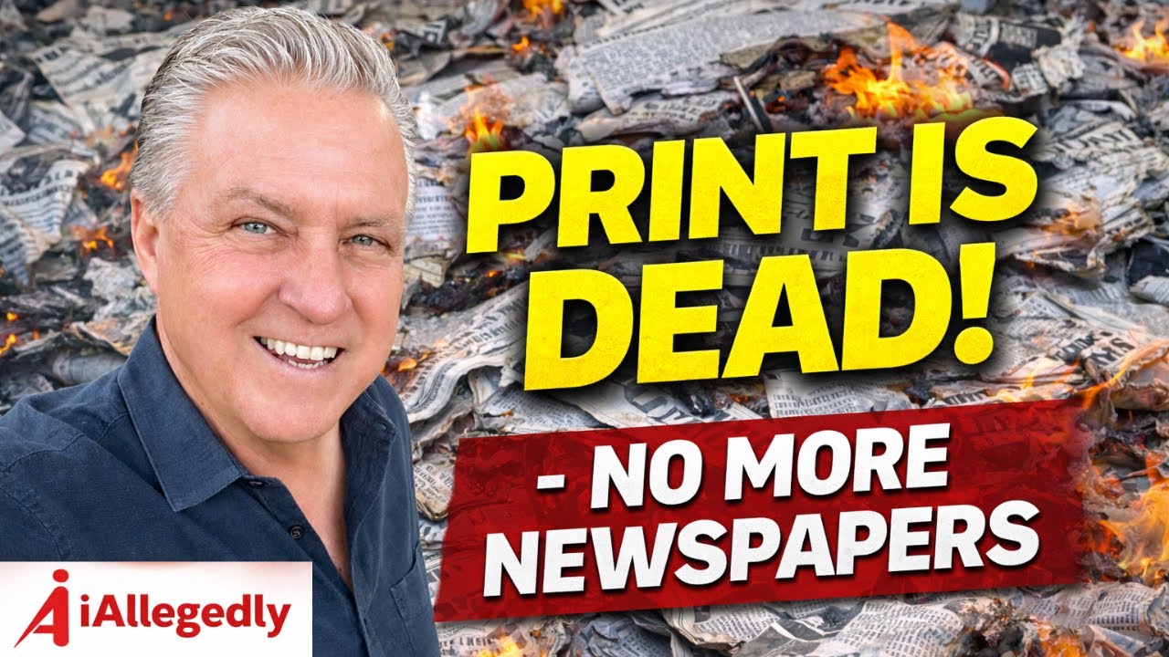 Print is Dead! - No More Newspapers