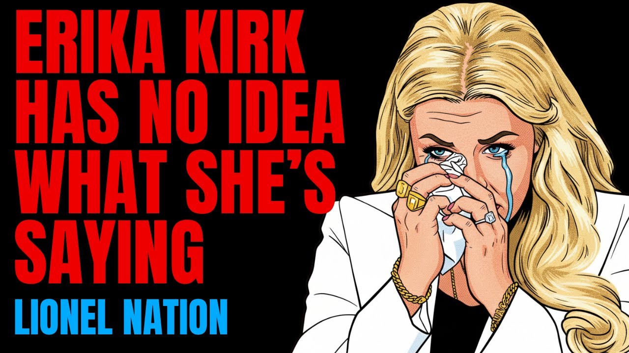 Erika Kirk Has No Idea What the Hell She's Saying