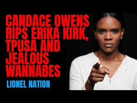 CANDACE OWENS Rips Erika Kirk, TPUSA and Jealous Wannabes