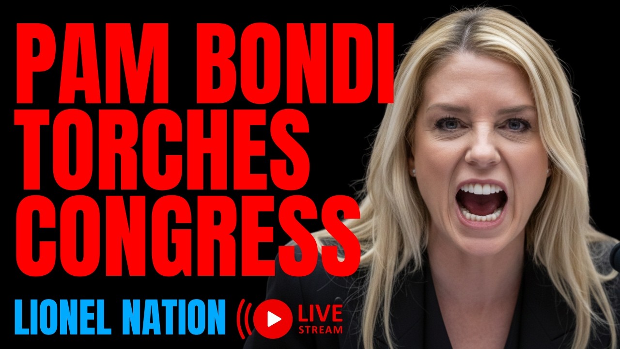 PAM BONDI Torches Congress