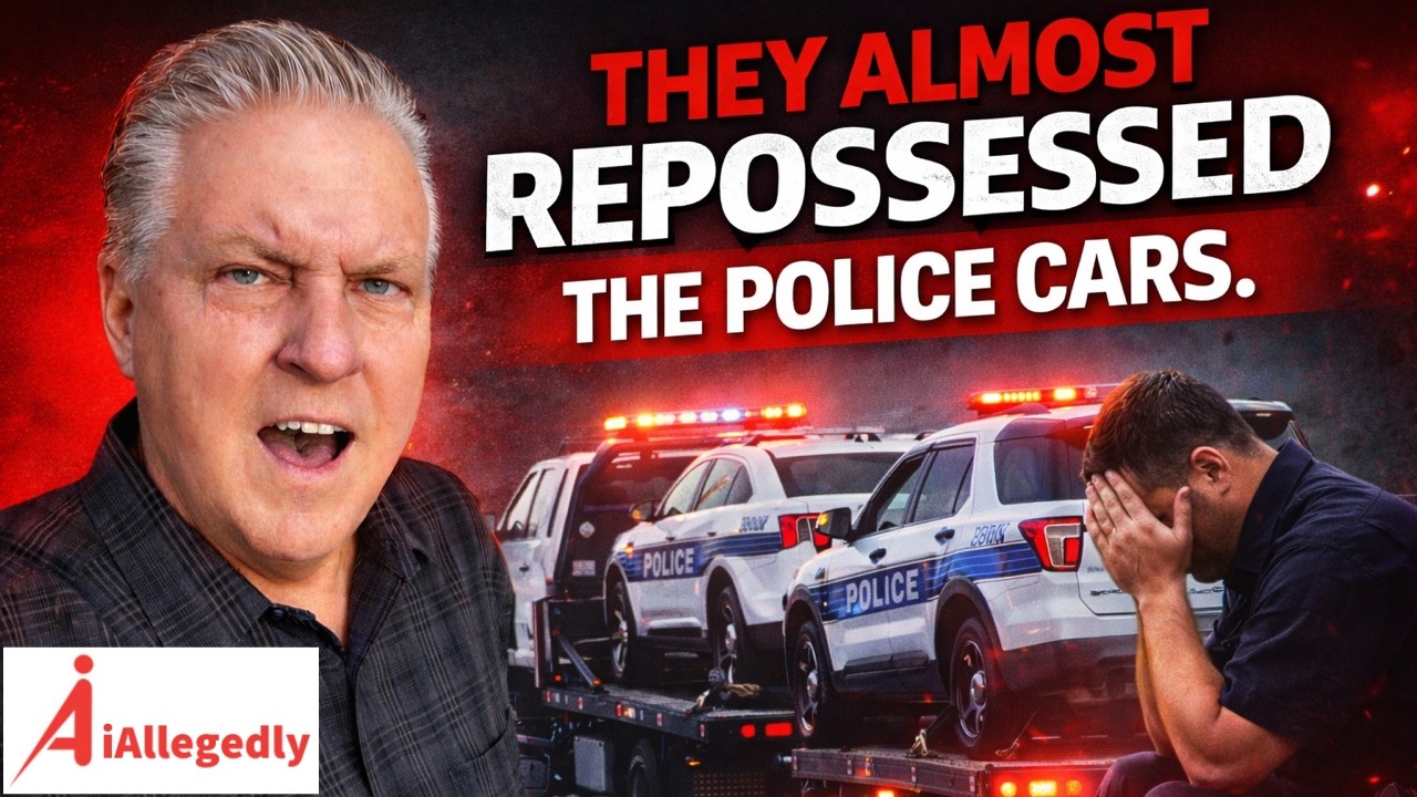 They Almost Repossessed the Police Cars! - But “The Economy Is Great”