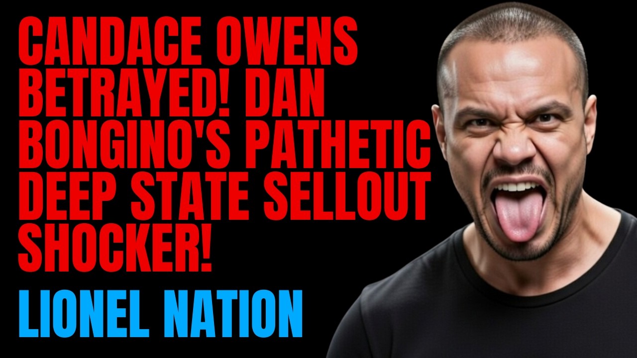 CANDACE OWENS Betrayed! Dan Bongino's Pathetic Deep State Sellout SHOCKER!