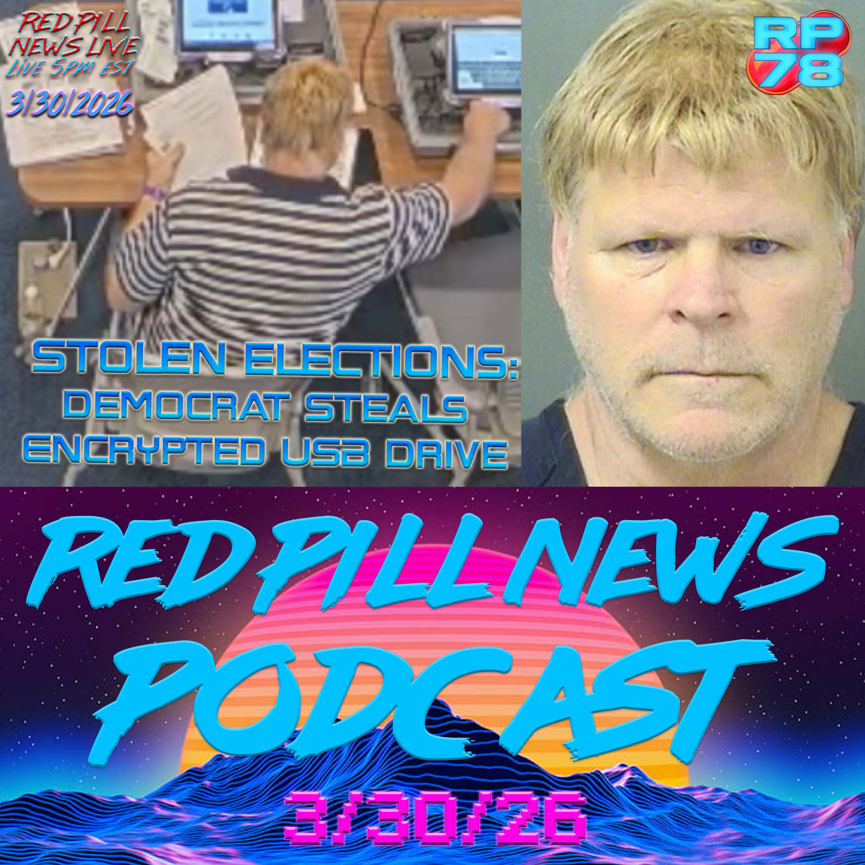 Mar a Lago District Election Theft Arrest on Red Pill News Live