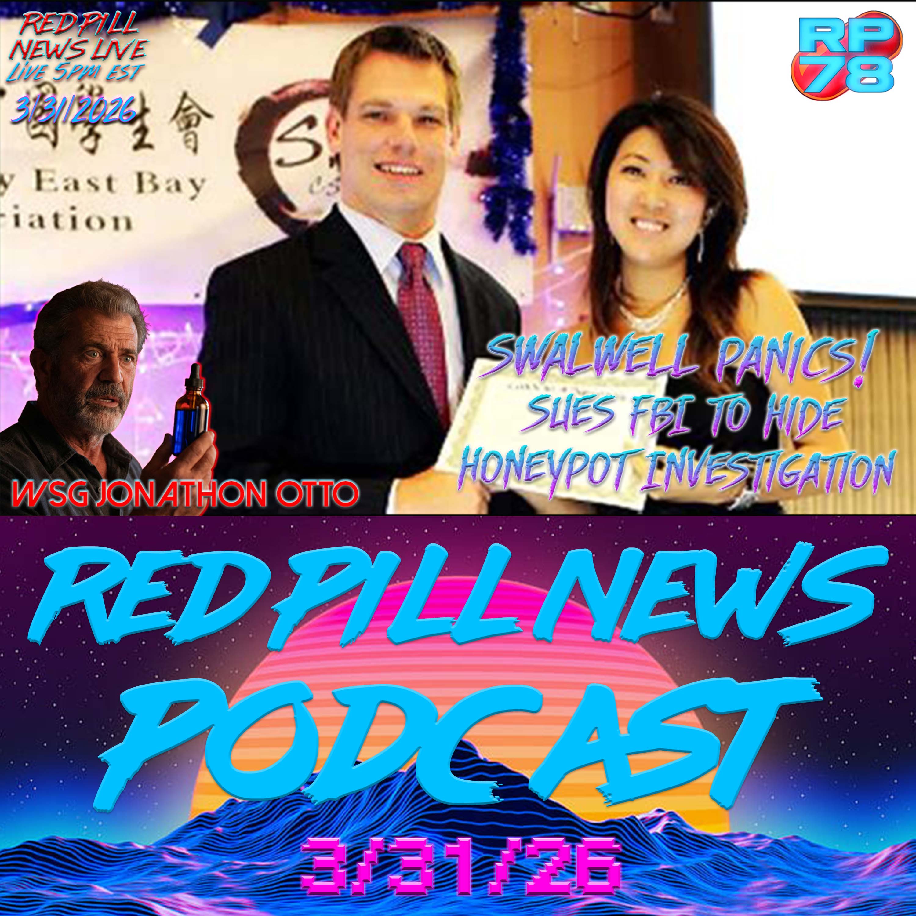 Swalwell Sues To Block Honeypot Release on Red Pill News Live