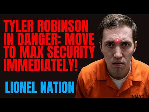 Tyler Robinson MUST Be Removed From State Custody – Transfer To Maximum Security NOW!