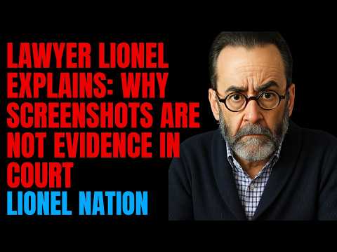 Lawyer Lionel Explains Why Screenshots Are NOT Evidence in Court: Utah Evidence Rules Breakdown