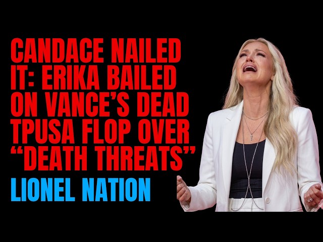 Why JD Vance Is Risking It All With Toxic Erika Kirk Pariah and Failed PTUSA Grift!