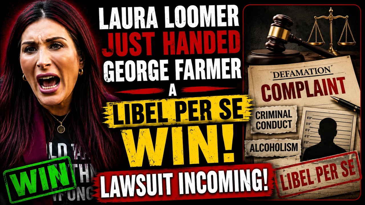 Laura Loomer Just Handed George Farmer a Libel Per Se WIN – Lawsuit Incoming!