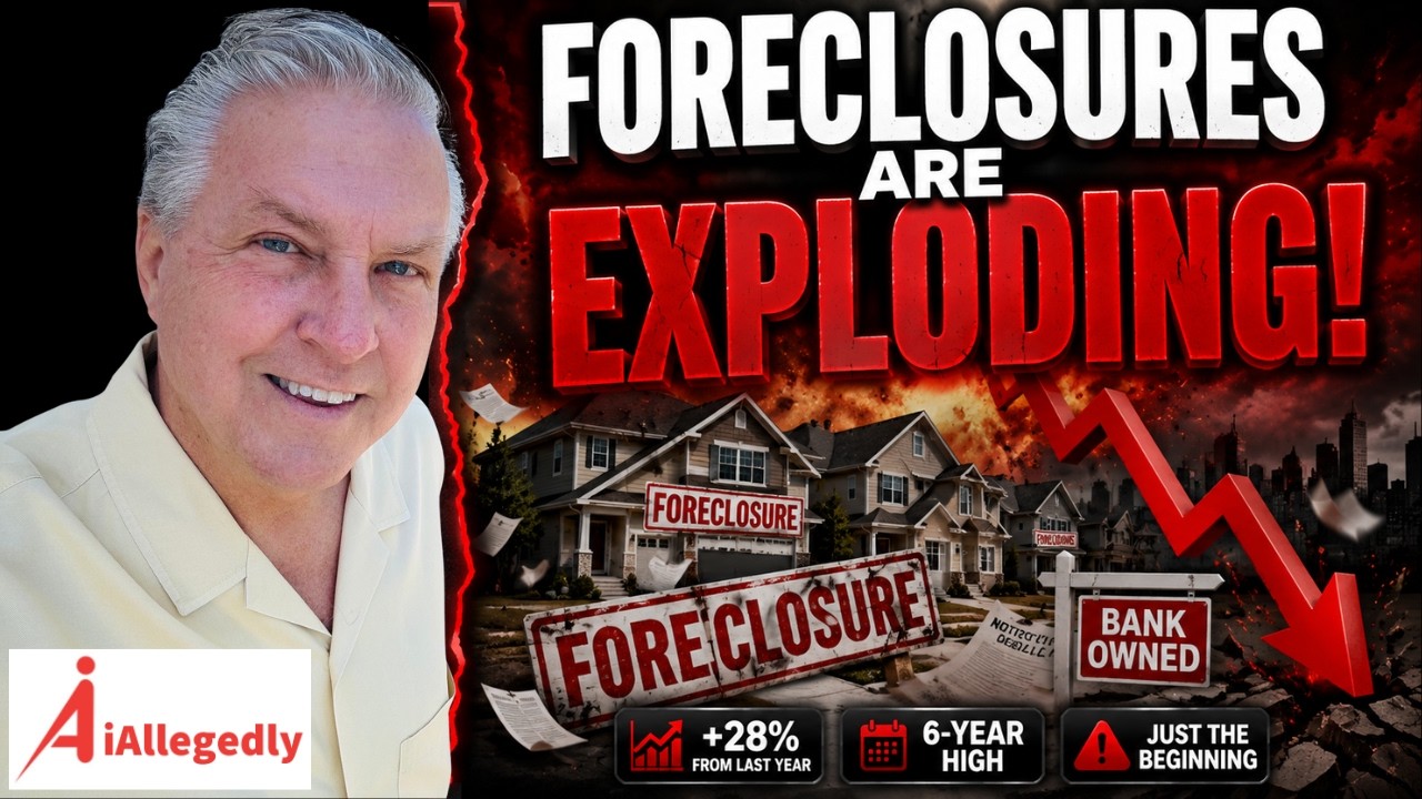 FORECLOSURES ARE EXPLODING!