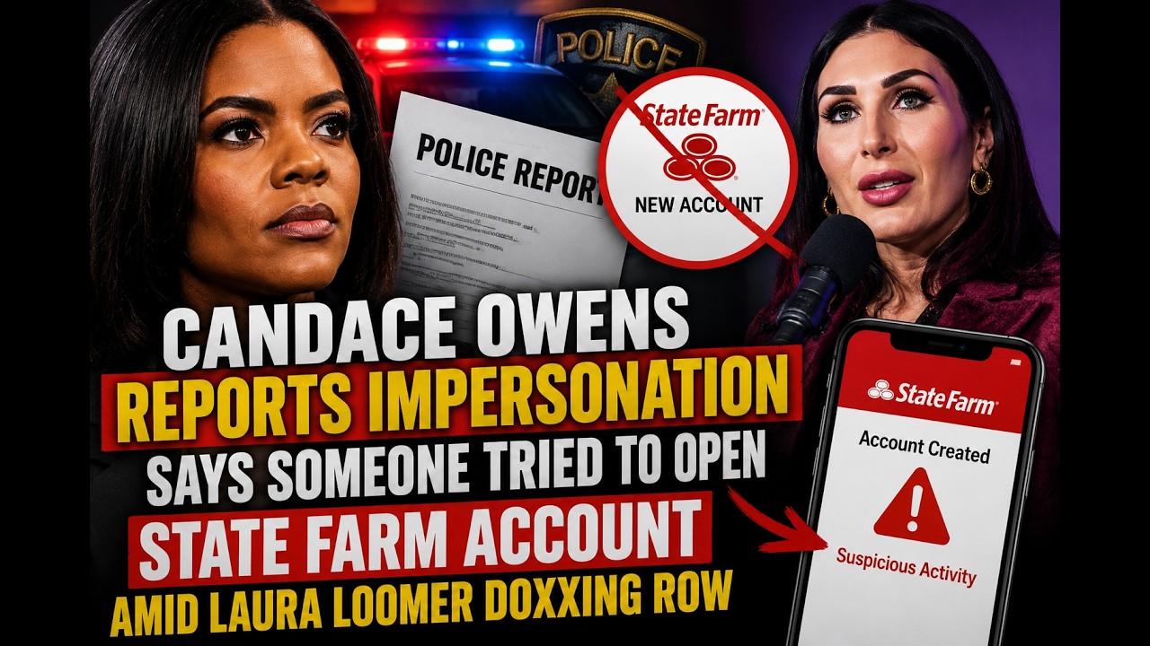 SHOCK! Candace Owens Calls Cops on Laura Loomer Over State Farm Doxxing Scam