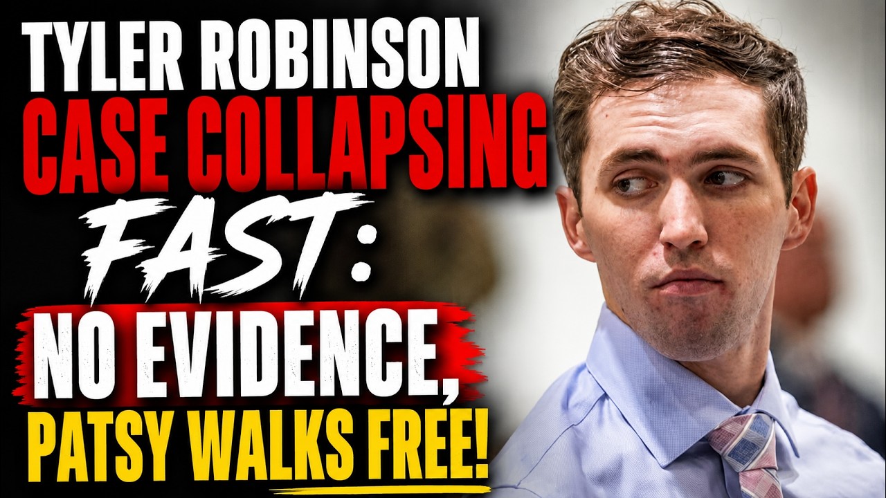 Tyler Robinson CASE COLLAPSING FAST: NO Evidence, Patsy Walks Free! Charlie Kirk