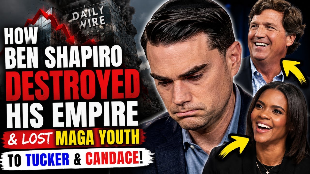 How Ben Shapiro DESTROYED His Empire & Lost MAGA Youth to Tucker & Candace!