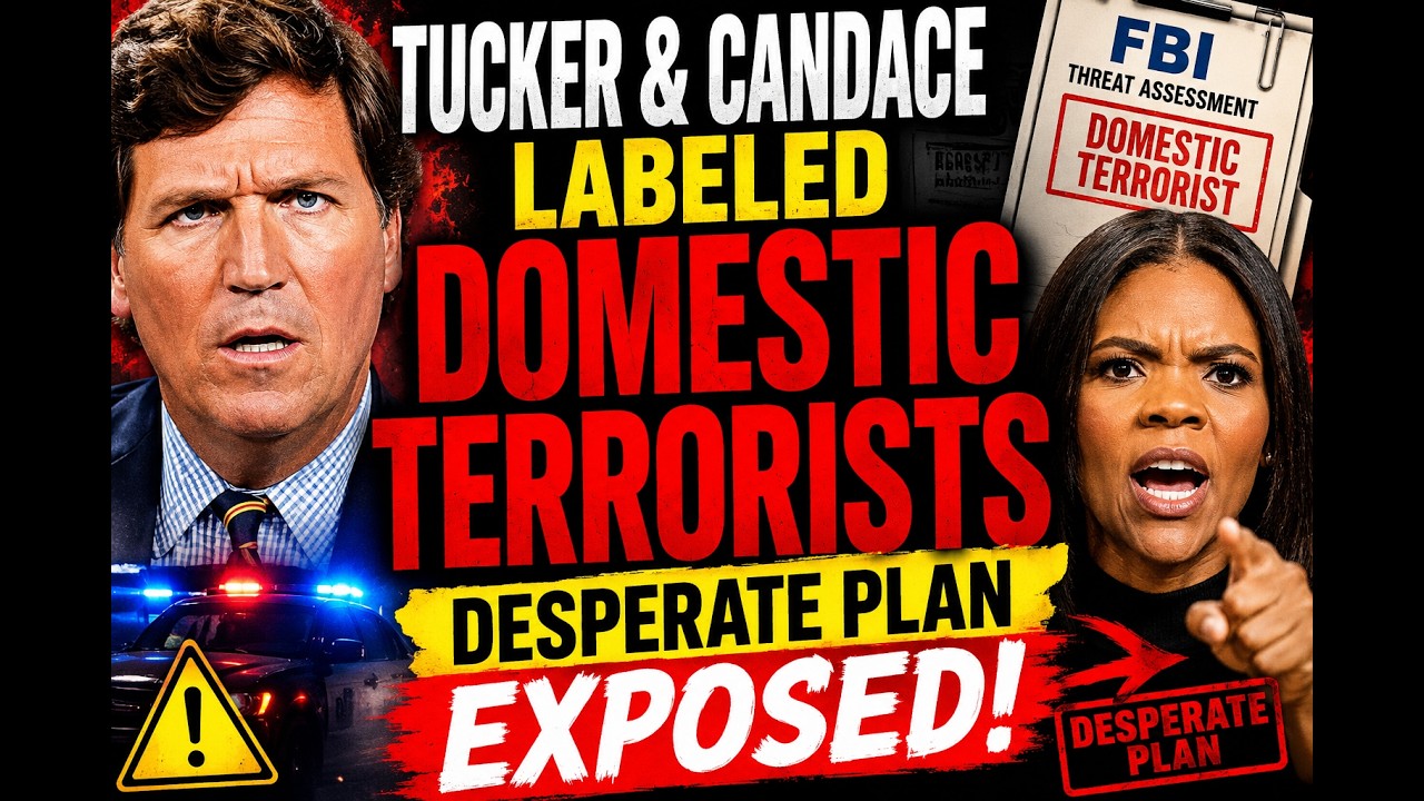 Tucker & Candace Labeled DOMESTIC TERRORISTS – Desperate Dangerous Plan EXPOSED!