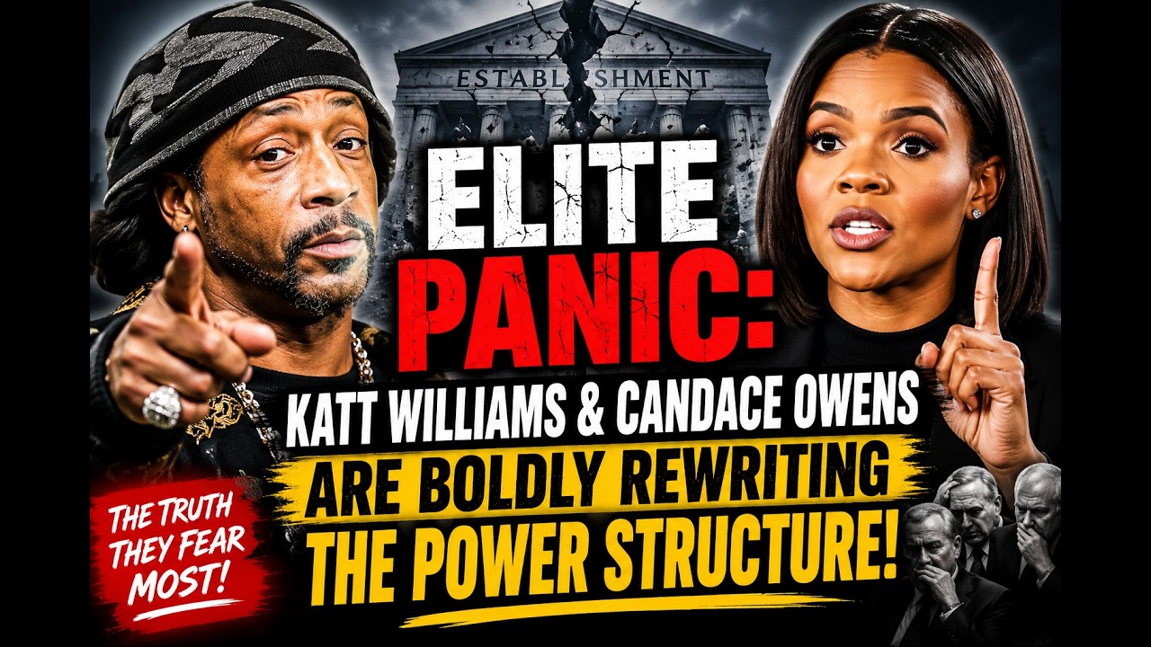 ELITE PANIC: Katt Williams & Candace Owens Are BOLDLY Rewriting the Power Structure!